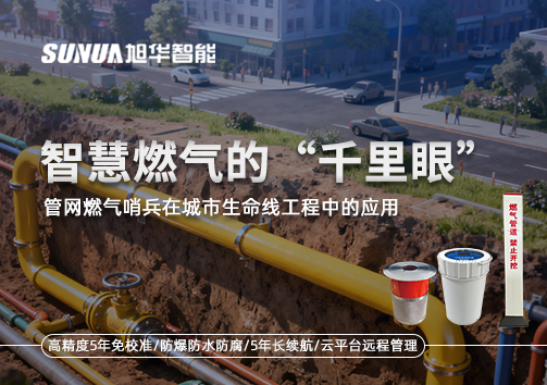 智慧燃气的“千里眼”：管网燃气哨兵在城市生命线工程中的应用