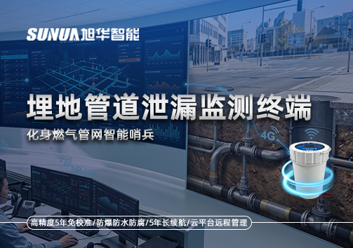 阀井、地下管网全覆盖：埋地管道泄漏监测终端化身燃气管网智能哨兵